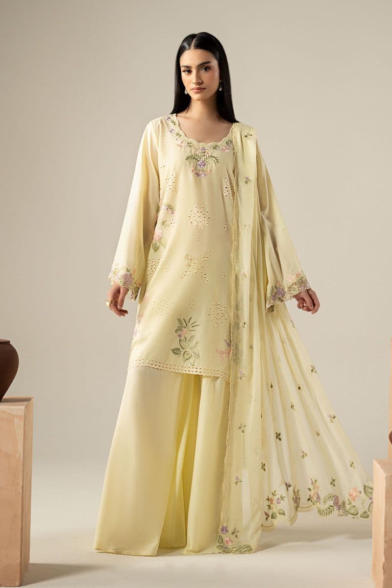 3 Piece Embroidered Lawn Suit thumbnail