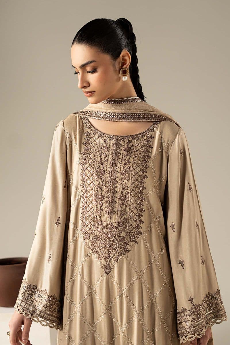 3 Piece Embroidered Marina Twill Suit thumbnail
