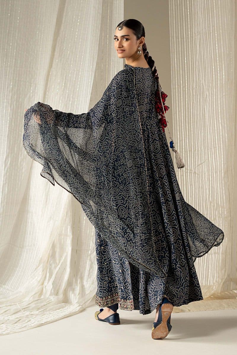 3 Piece Embroidered Raw Silk Suit thumbnail