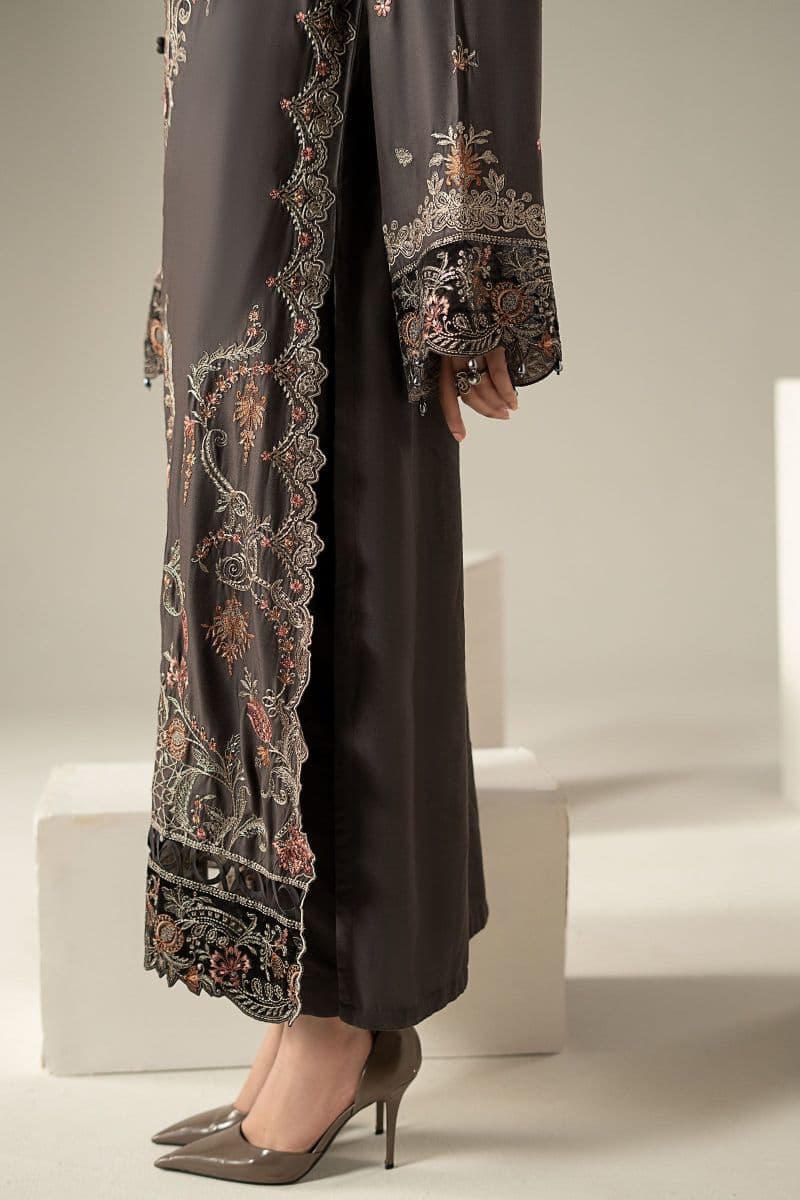 3 Piece Embroidered Linen Suit thumbnail