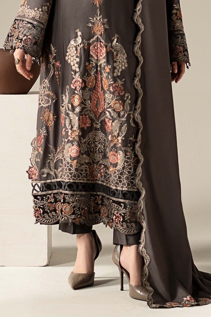 3 Piece Embroidered Linen Suit thumbnail