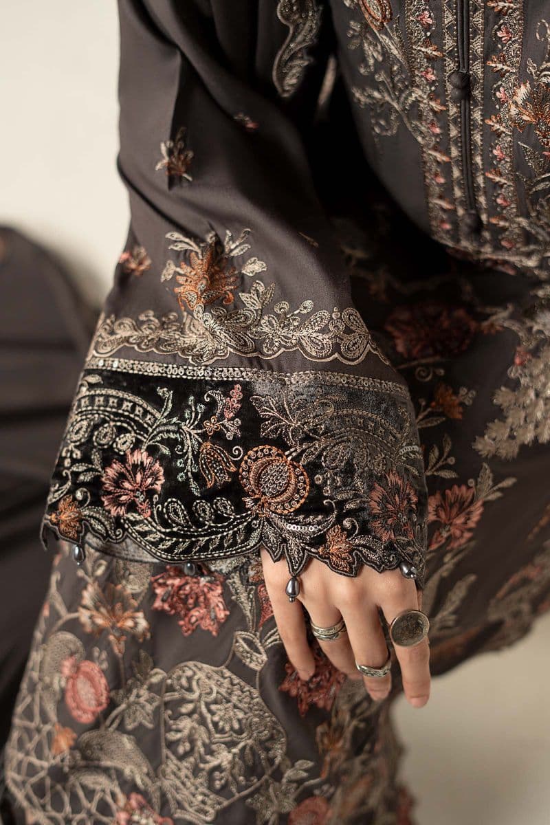 3 Piece Embroidered Linen Suit thumbnail