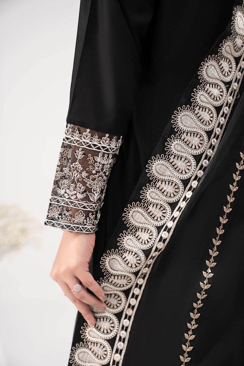 3 Piece Embroidered Linen Suit thumbnail