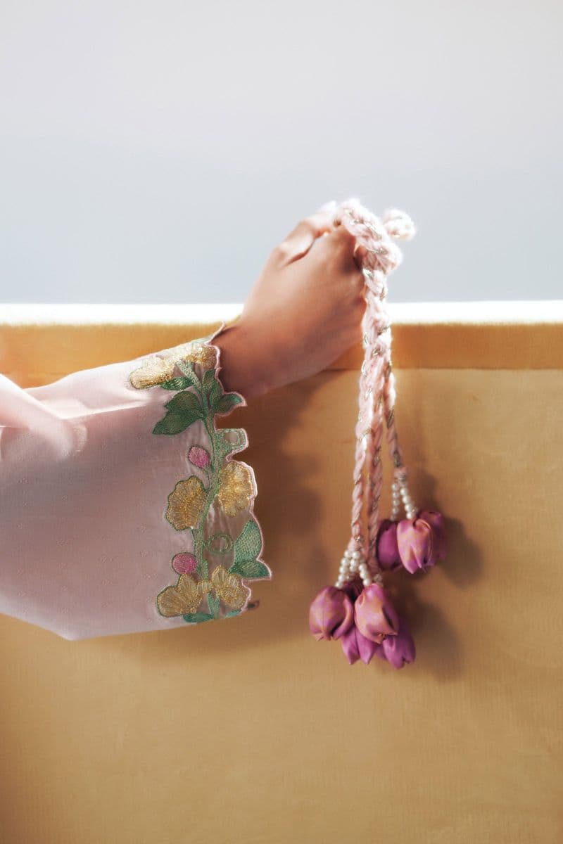 3 Piece Embroidered Dobby Lawn Suit thumbnail