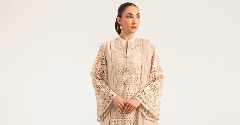 3 Piece Embroidered Lawn Suit
