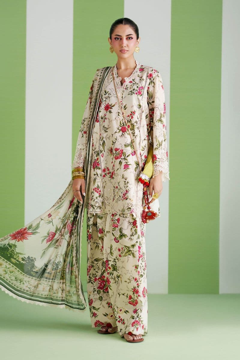 3 Piece Embroidered Lawn Suit thumbnail
