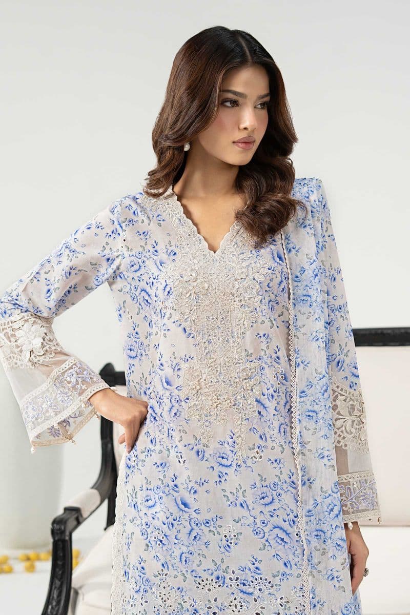 3 Piece Embroidered Lawn Suit thumbnail