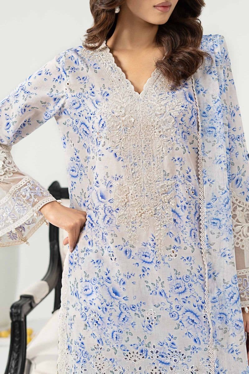 3 Piece Embroidered Lawn Suit thumbnail