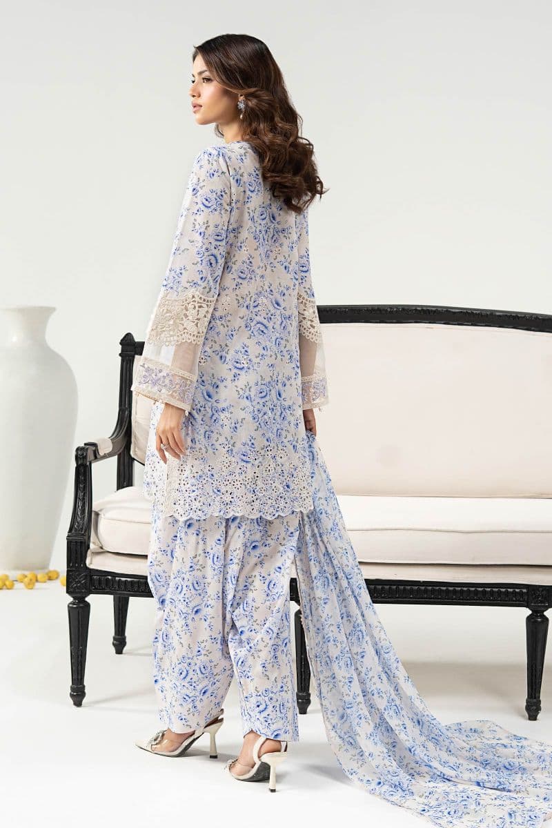 3 Piece Embroidered Lawn Suit thumbnail