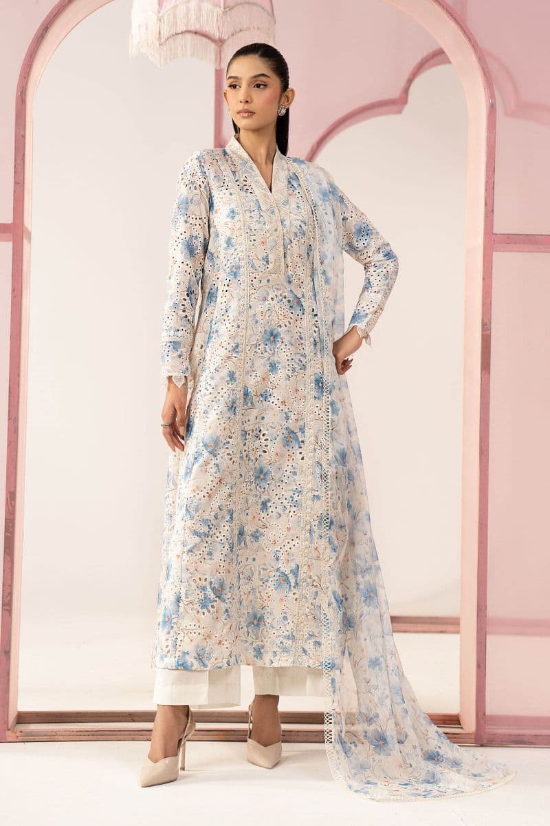 3 Piece Embroidered Lawn Suit thumbnail