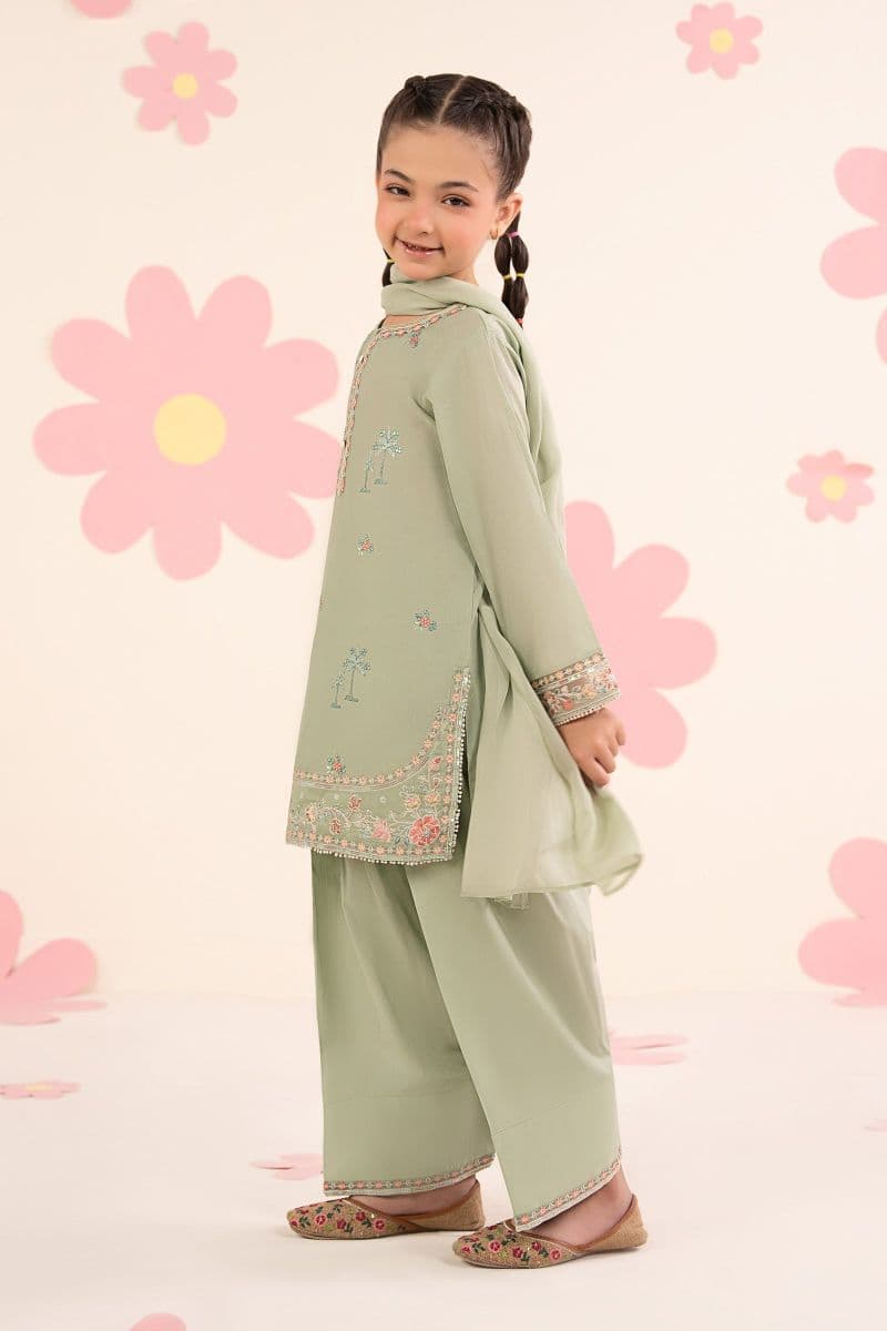 3 Piece Embroidered Lawn Suit thumbnail