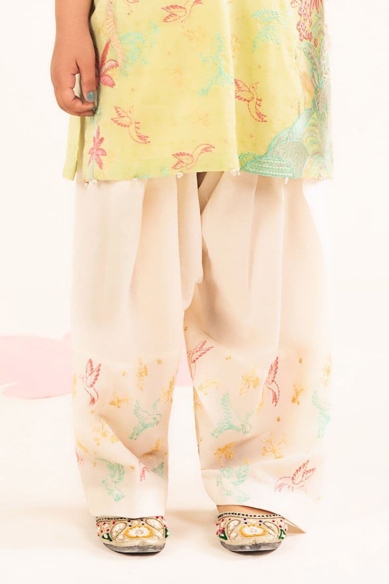 2 Piece Embroidered Dobby Lawn Suit thumbnail
