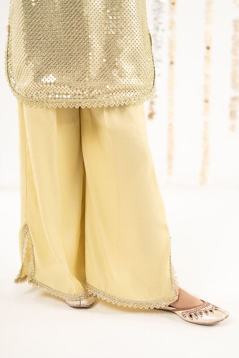 3 Piece Embroidered Chiffon Suit
