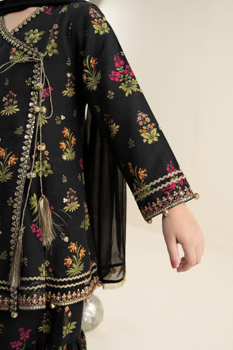 3 Piece Embroidered Khaddar Suit thumbnail