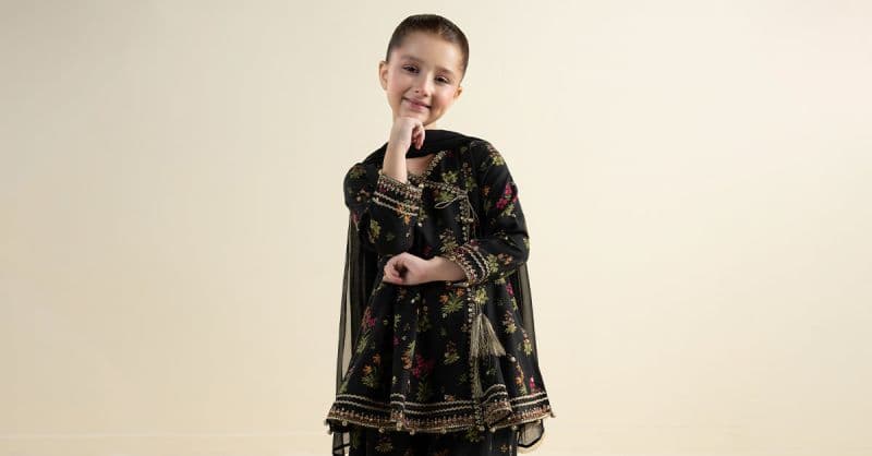 3 Piece Embroidered Khaddar Suit thumbnail