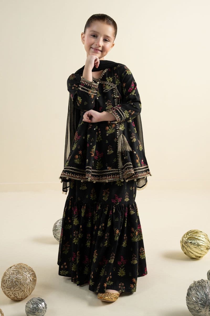 3 Piece Embroidered Khaddar Suit thumbnail