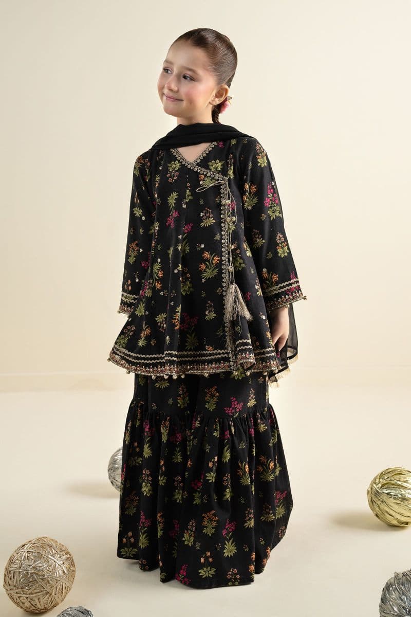 3 Piece Embroidered Khaddar Suit thumbnail