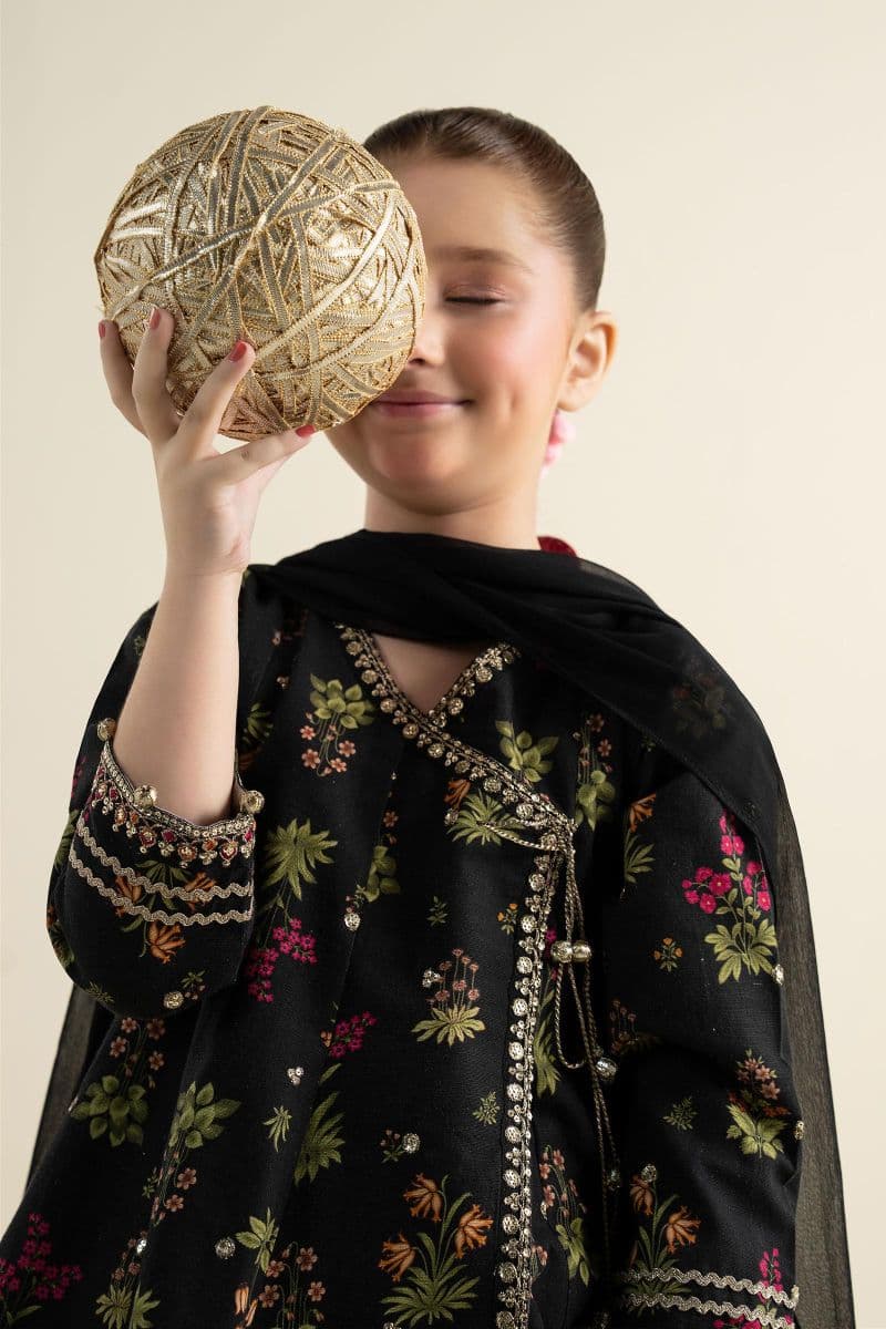 3 Piece Embroidered Khaddar Suit thumbnail