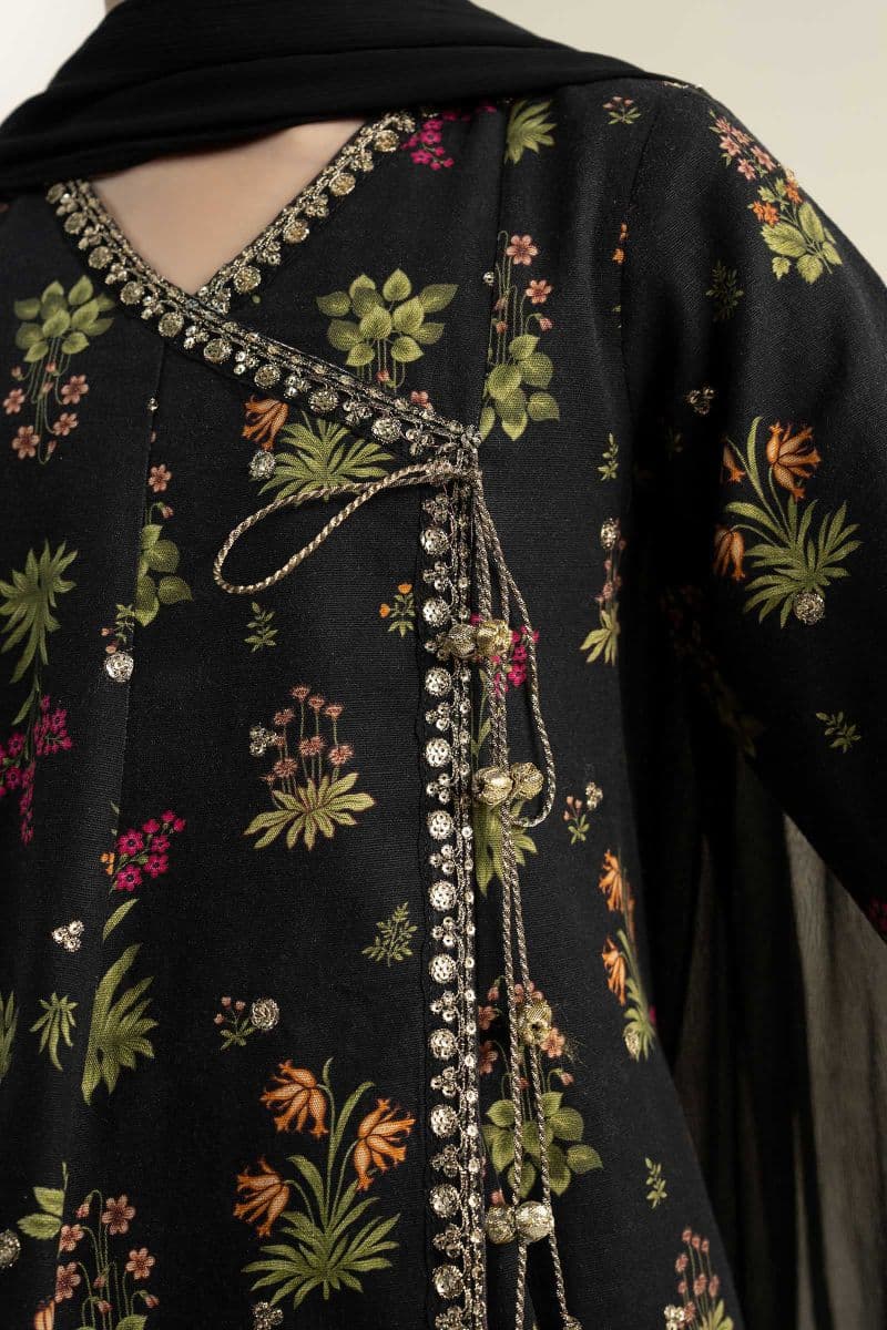 3 Piece Embroidered Khaddar Suit thumbnail