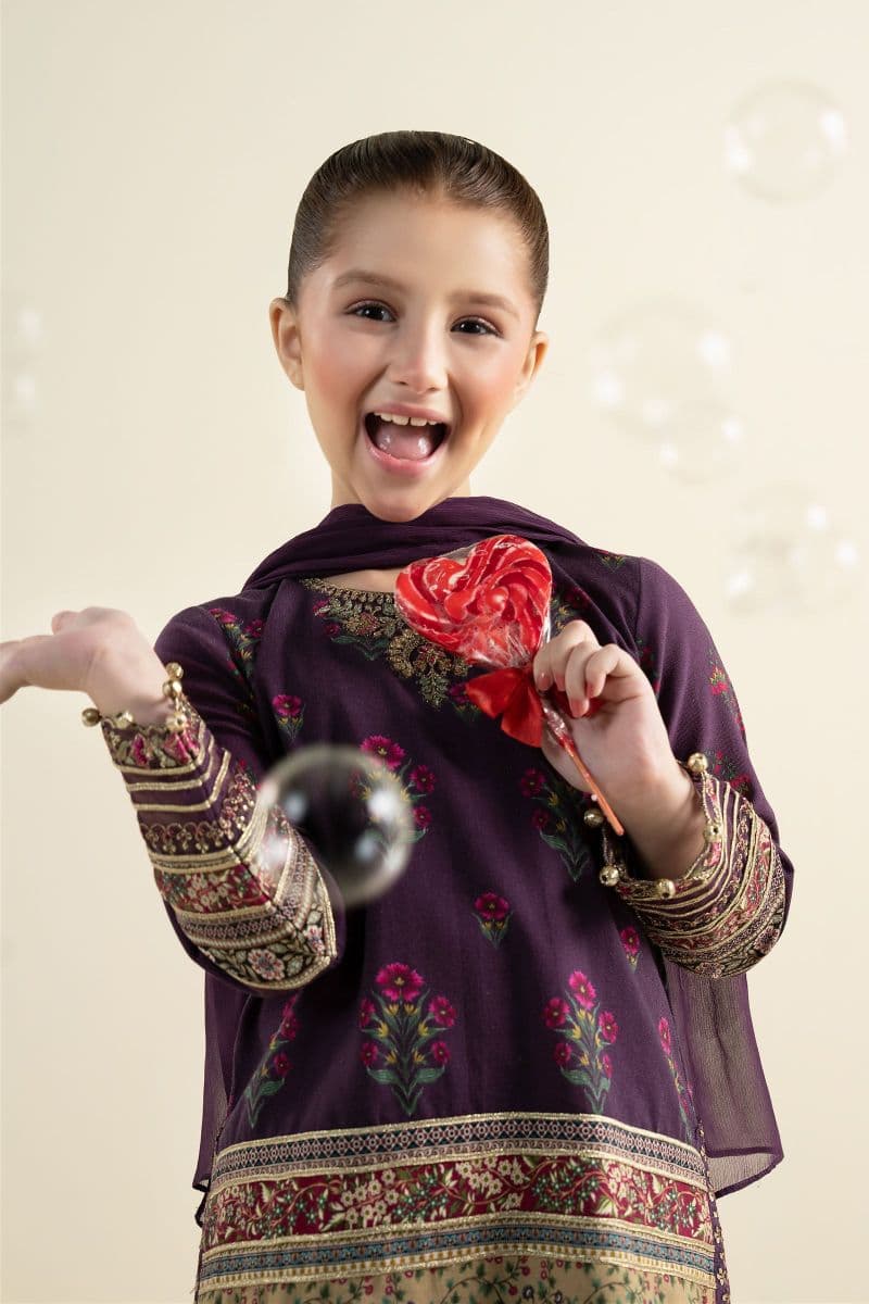 3 Piece Embroidered Khaddar Suit thumbnail