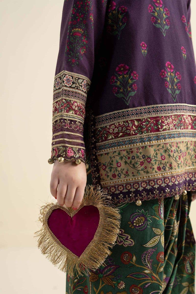 3 Piece Embroidered Khaddar Suit thumbnail
