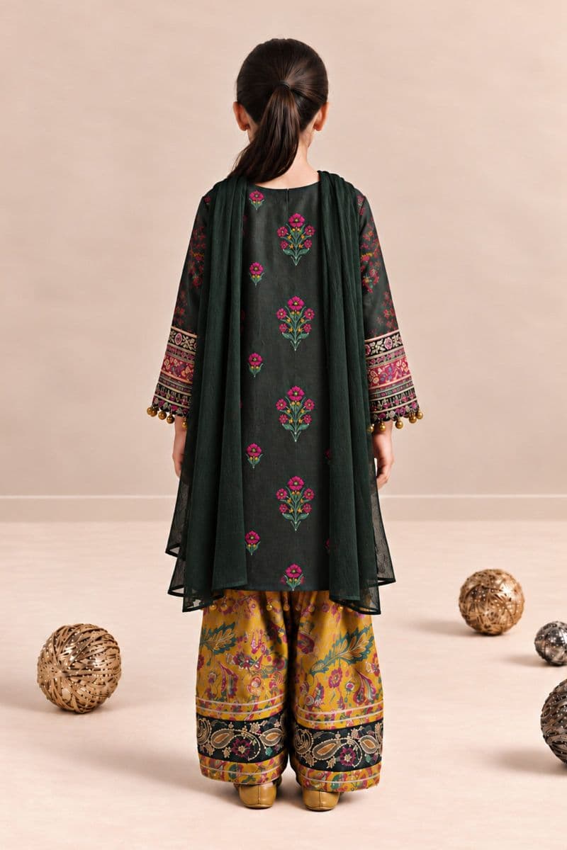 3 Piece Embroidered Khaddar Suit thumbnail