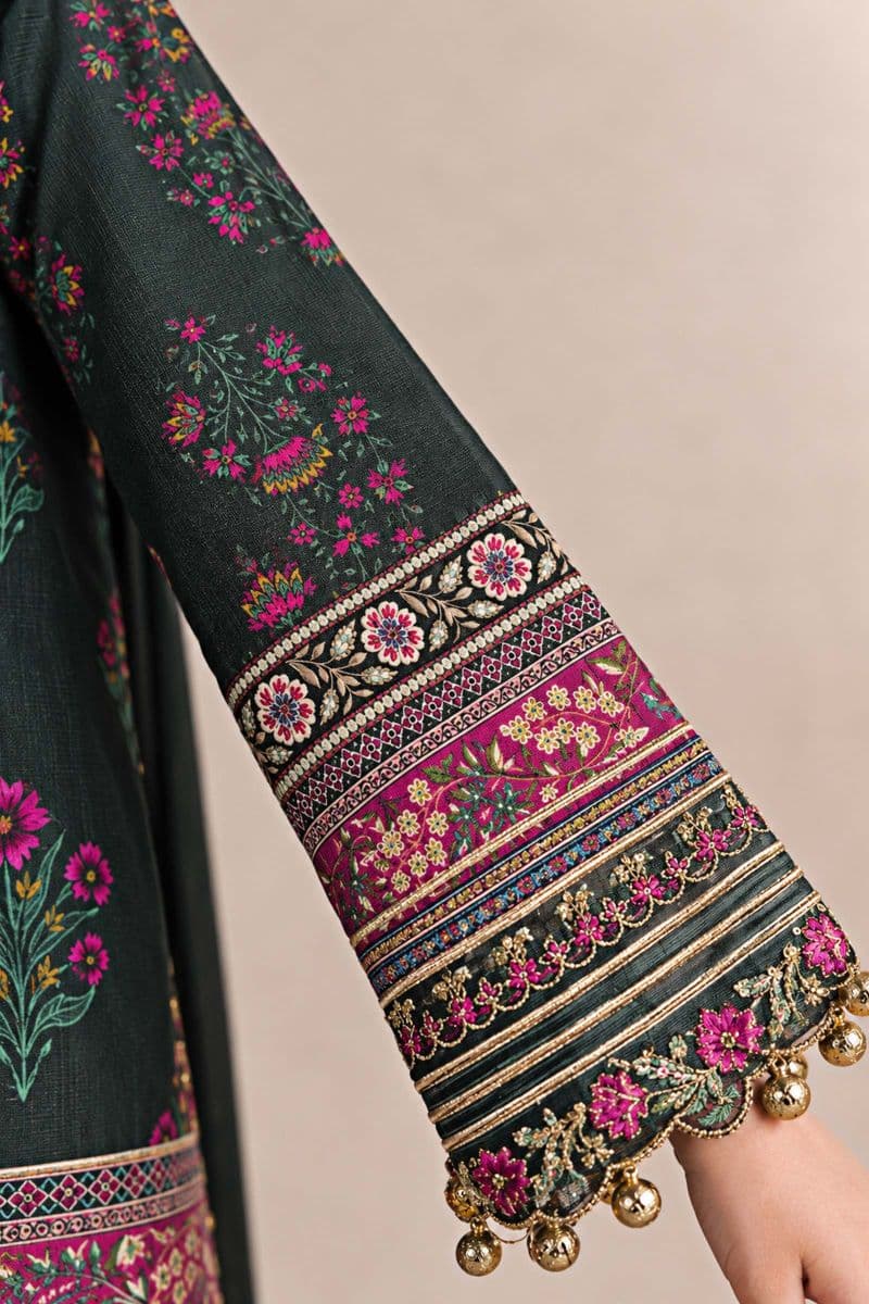 3 Piece Embroidered Khaddar Suit thumbnail