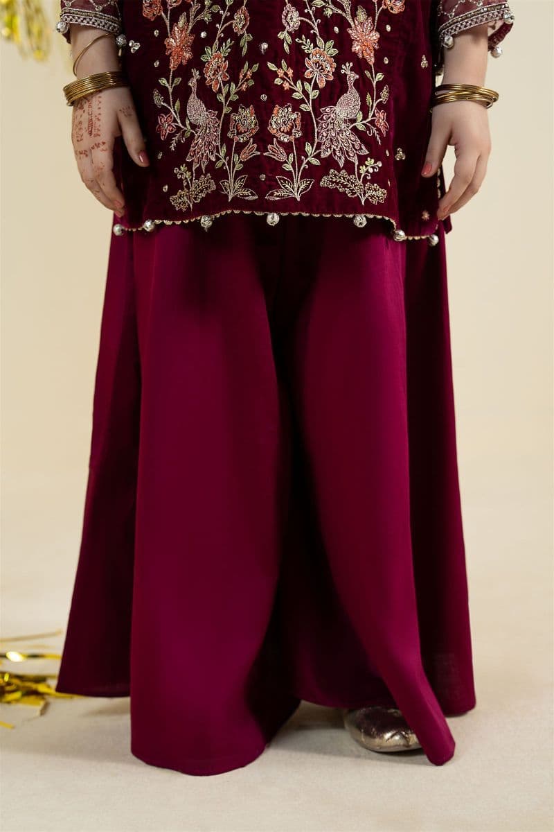 2 Piece Embroidered Velvet Suit thumbnail