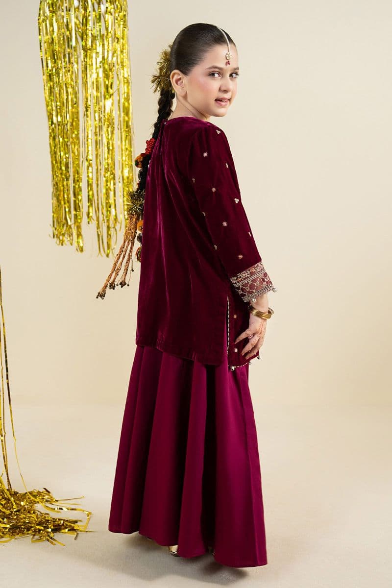 2 Piece Embroidered Velvet Suit thumbnail