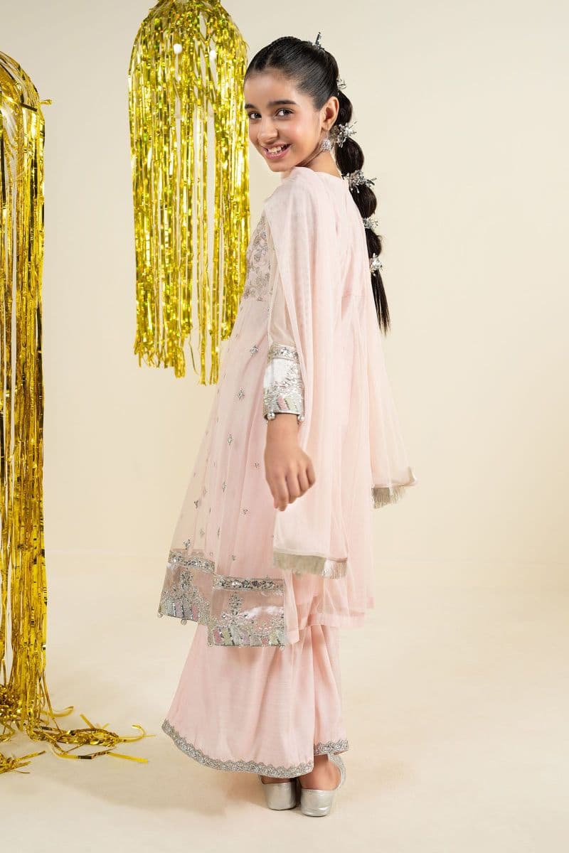 3 Piece Embroidered Net Suit thumbnail