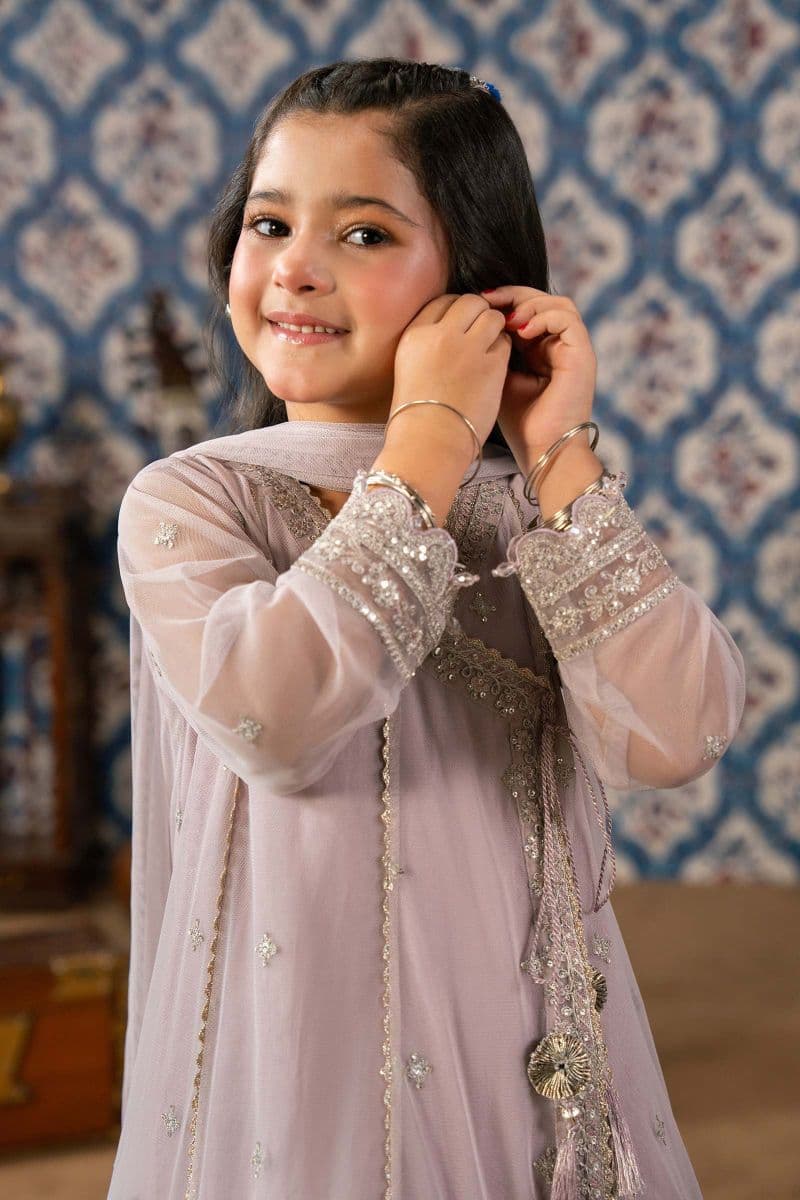 3 Piece Embroidered Net Suit thumbnail