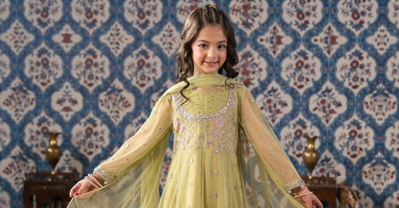 3 Piece Embroidered Net Suit thumbnail