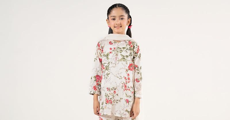 3 Piece Embroidered Lawn Suit thumbnail