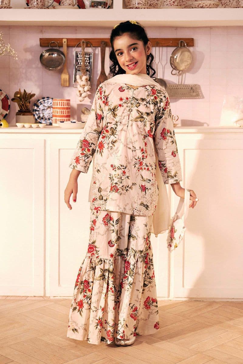 3 Piece Embroidered Lawn Suit thumbnail