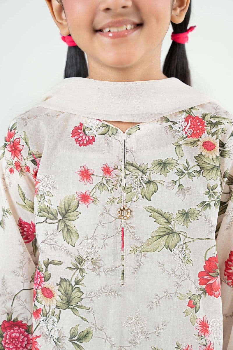 3 Piece Embroidered Lawn Suit thumbnail