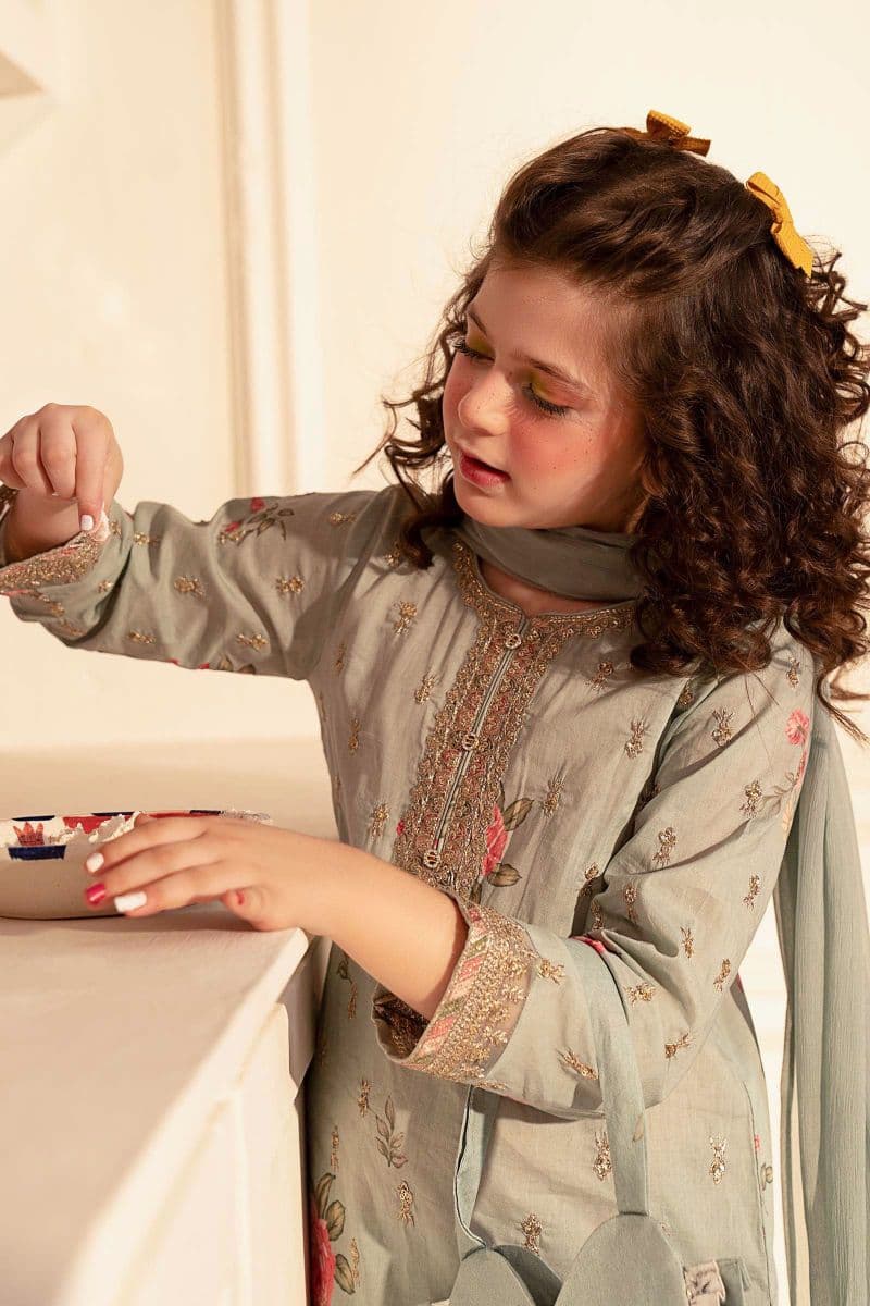 3 Piece Embroidered Lawn Suit thumbnail