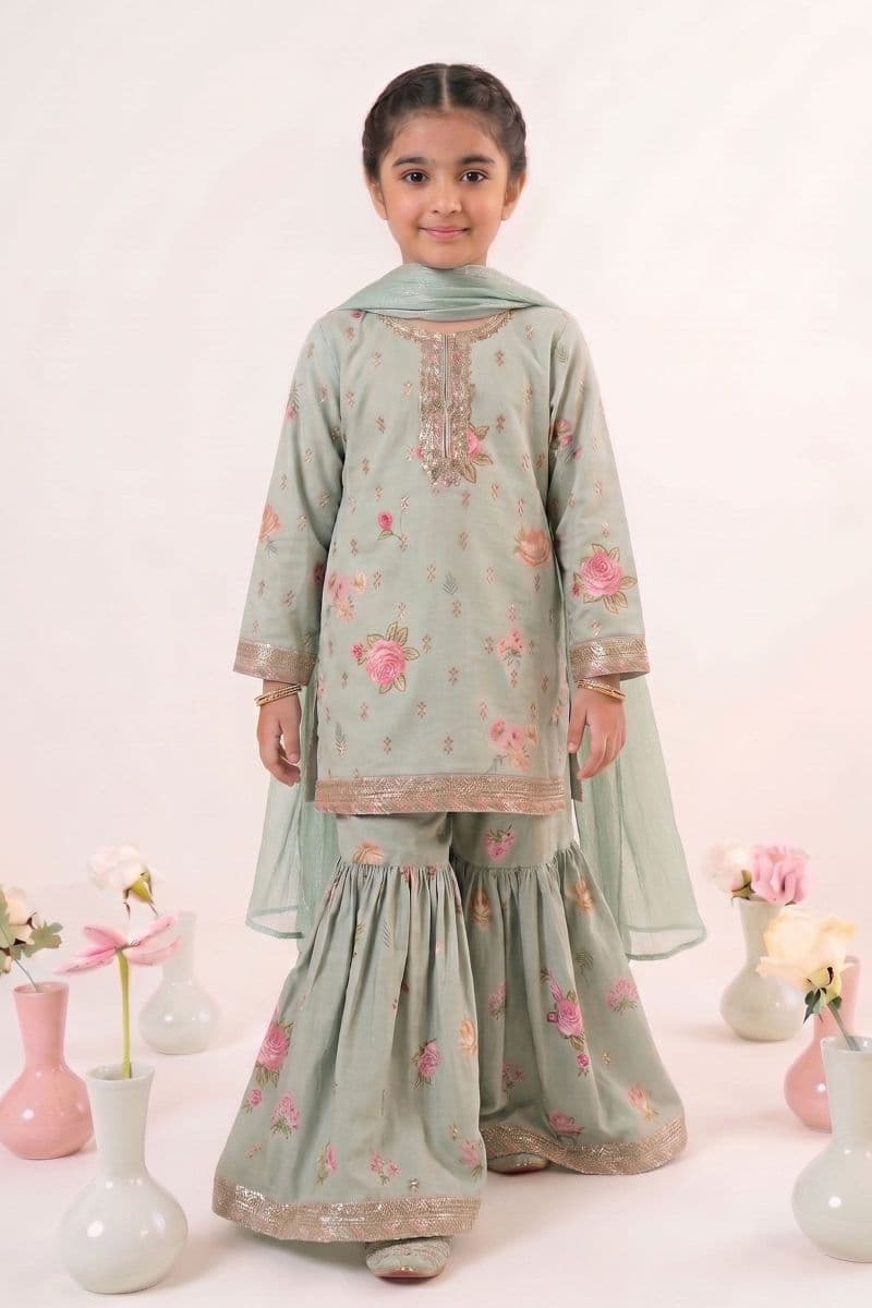 3 Piece Embroidered Lawn Suit thumbnail
