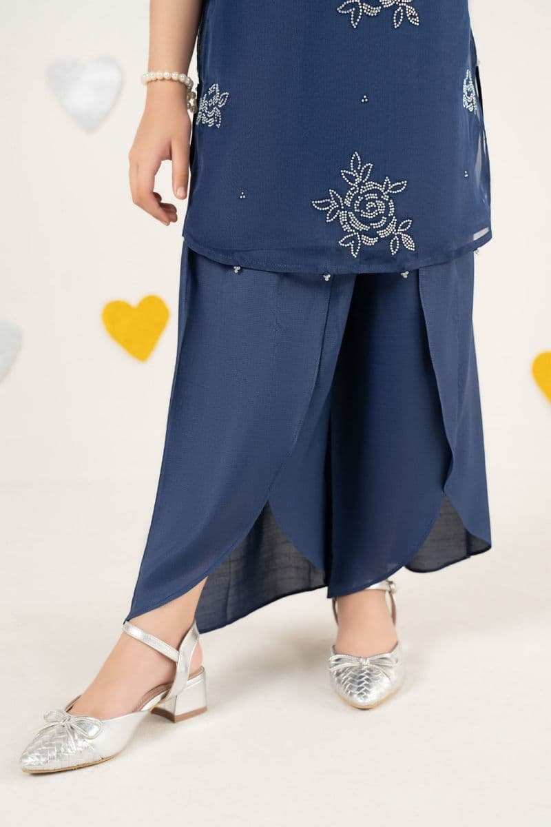 3 Piece Embroidered Organza Suit thumbnail