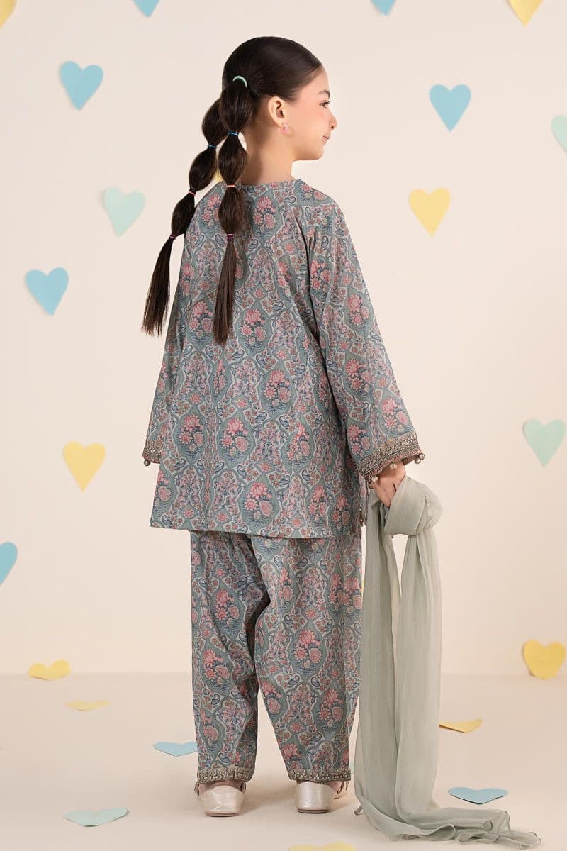 3 Piece Embroidered Lawn Suit thumbnail