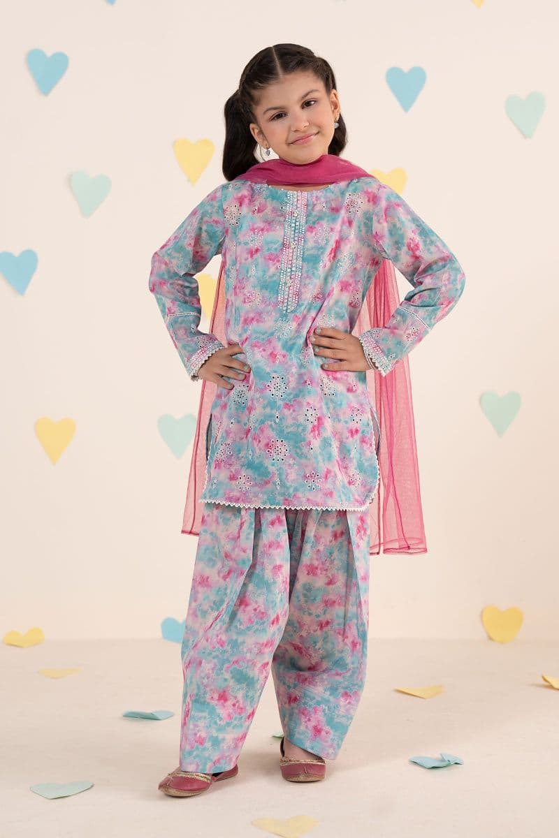 3 Piece Embroidered Lawn Suit thumbnail