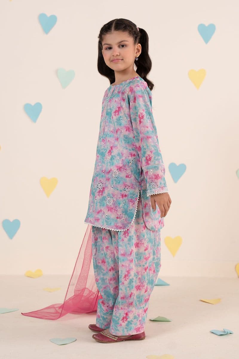 3 Piece Embroidered Lawn Suit thumbnail