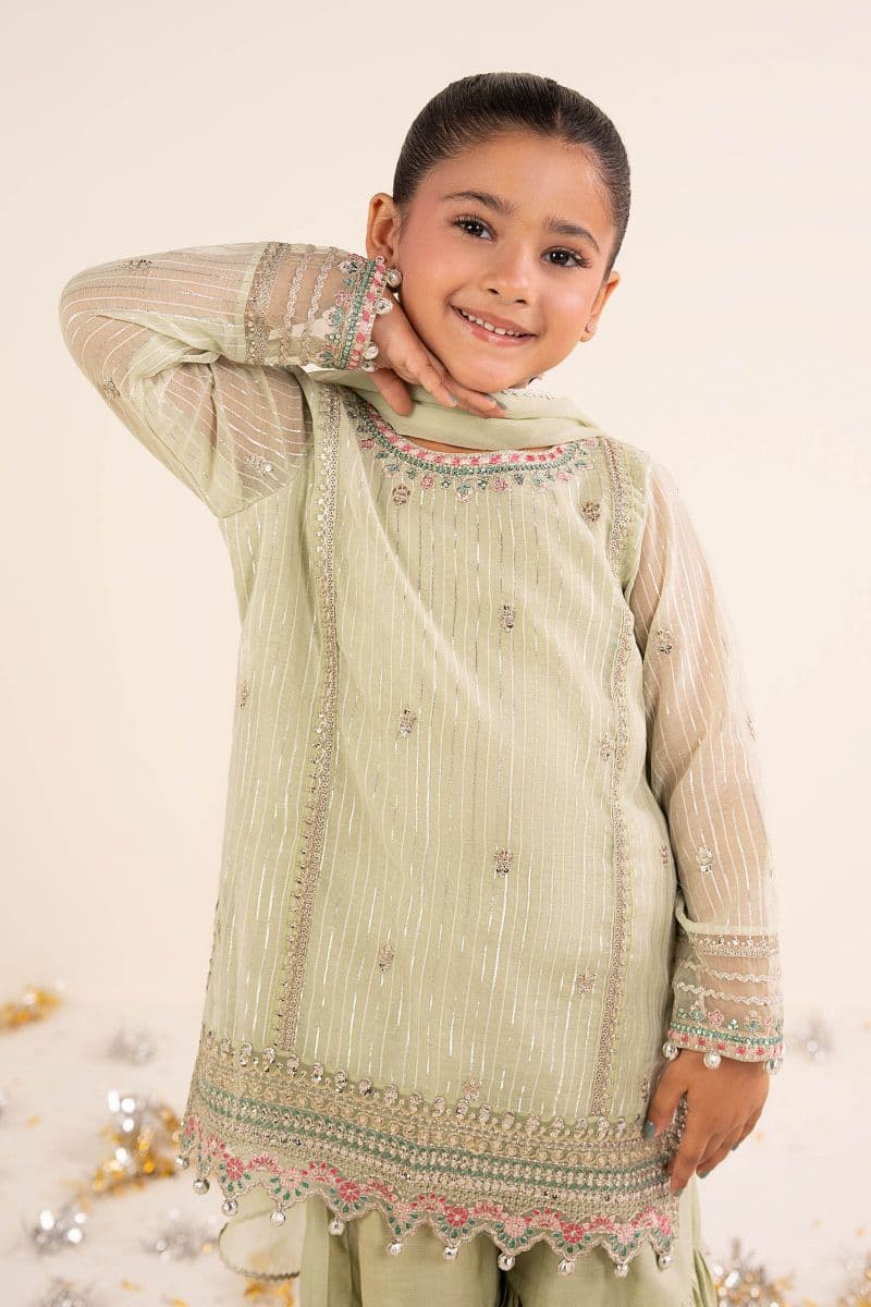 3 Piece Embroidered Yarn Dyed Suit thumbnail