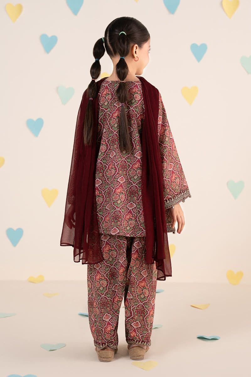 3 Piece Embroidered Lawn Suit thumbnail