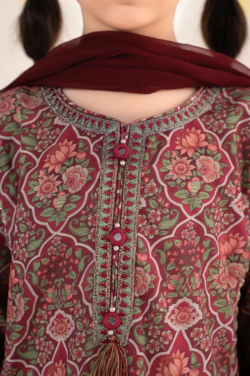 3 Piece Embroidered Lawn Suit thumbnail