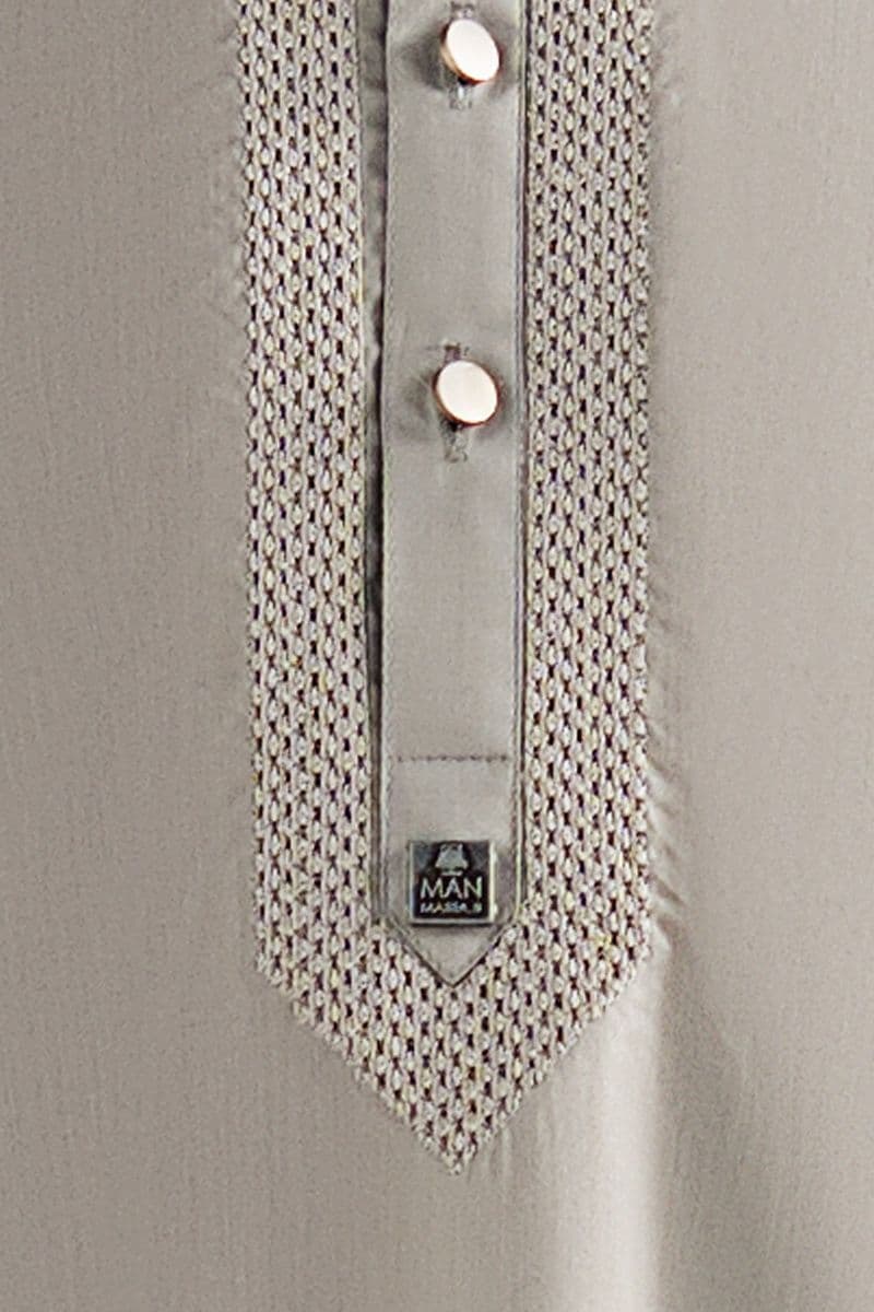 Embroidered Blended Kurta