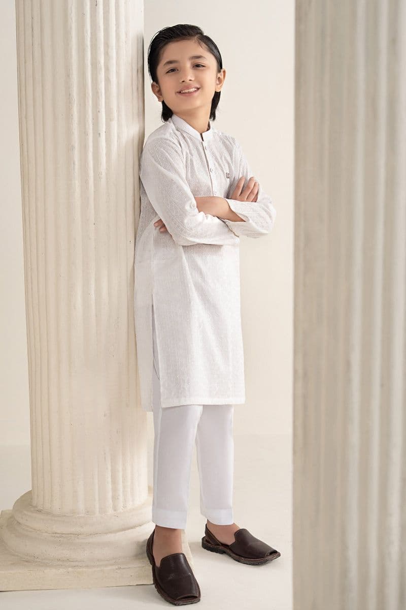 Embroidered Lawn Kurta thumbnail