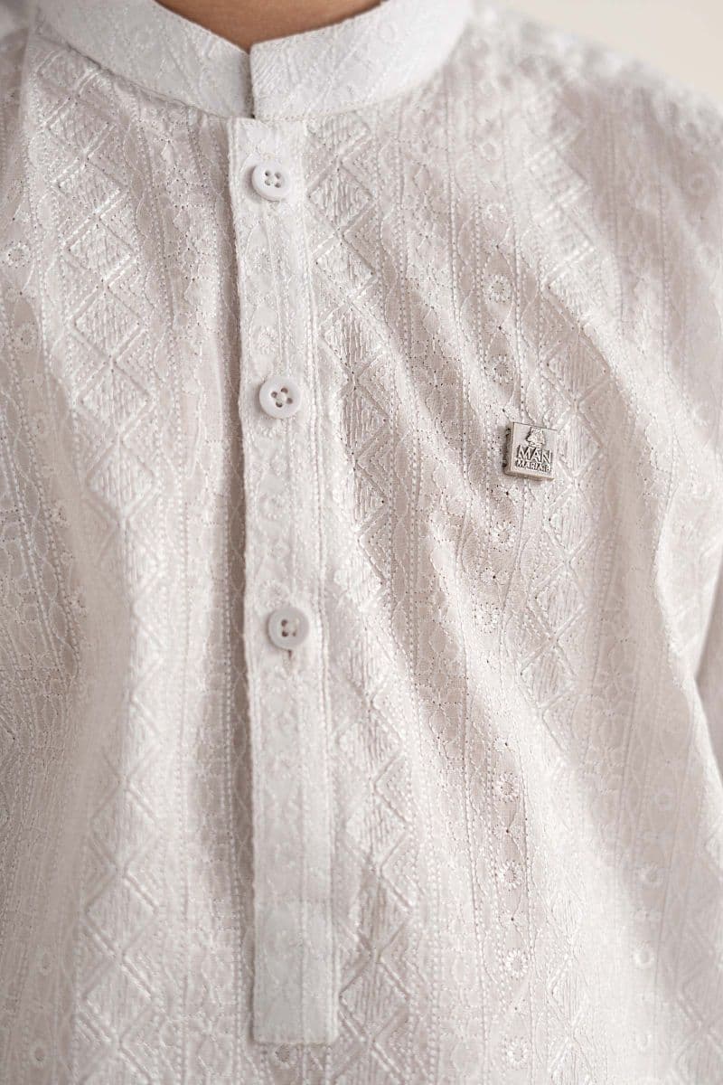 Embroidered Lawn Kurta thumbnail