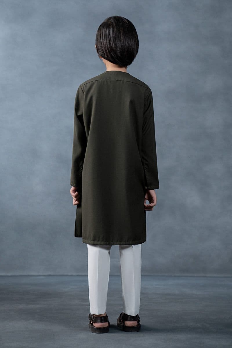 Embroidered Blended Kurta thumbnail