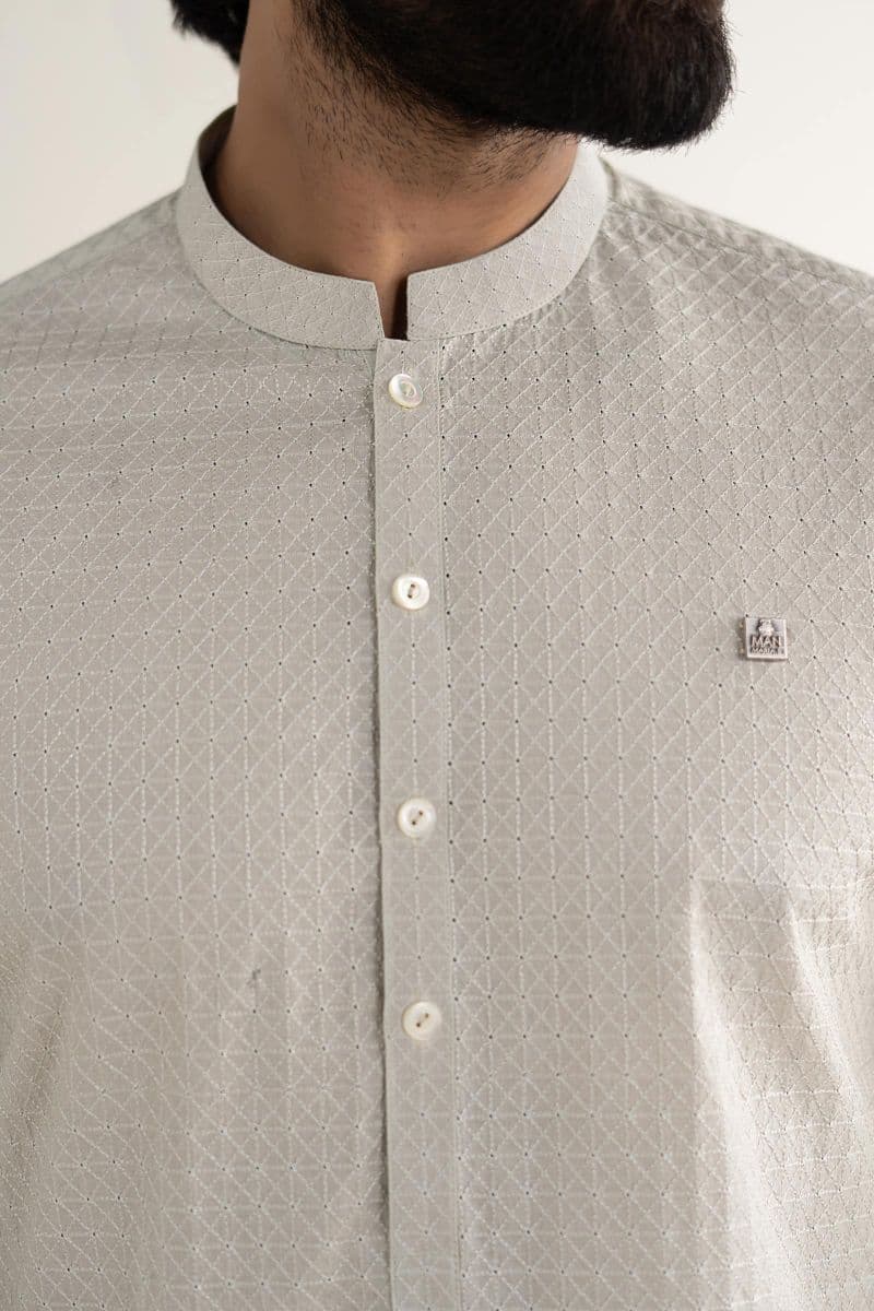 Embroidered Lawn Kurta thumbnail