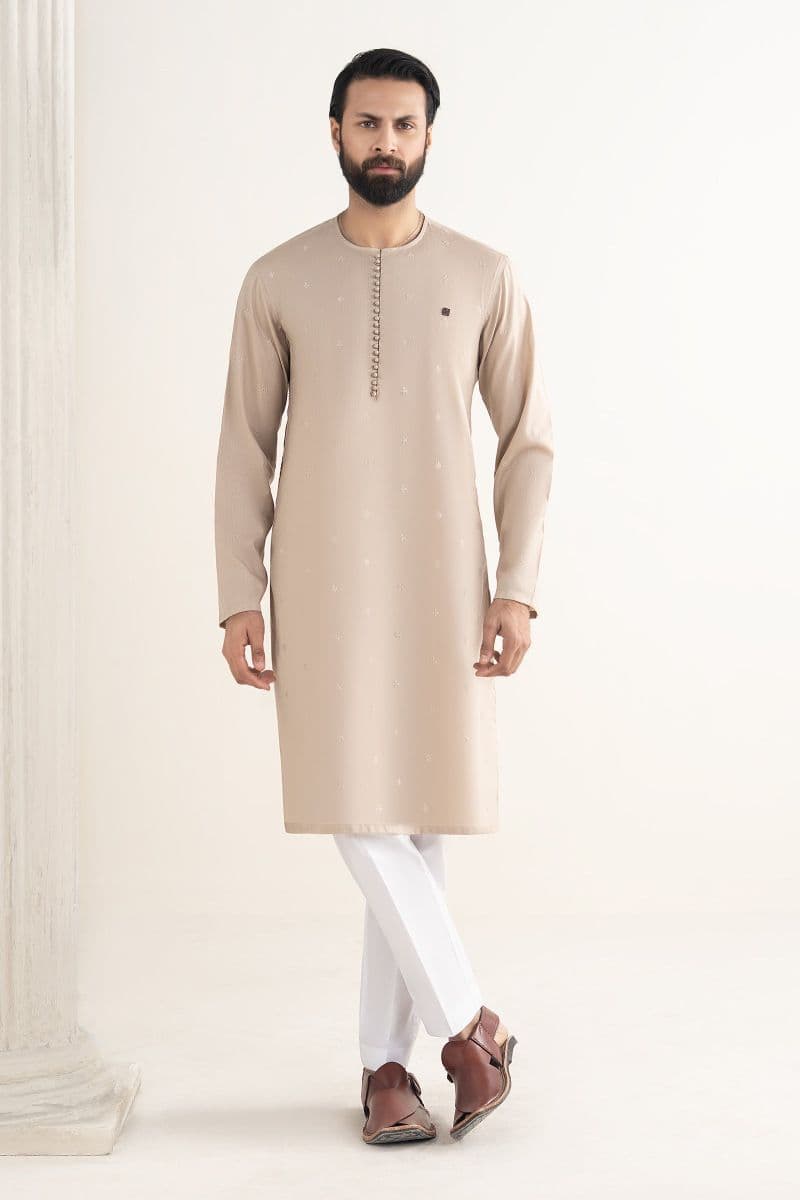 Embroidered Abalone Kurta thumbnail